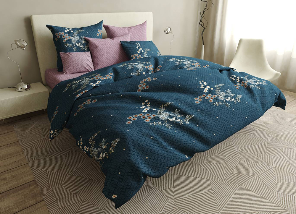 

Комплект постельного белья MirSon Бязь Premium 17-0408 Swamp lily Двуспальный