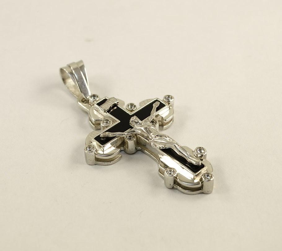 

Крестик с ониксом Maxi Silver 5333