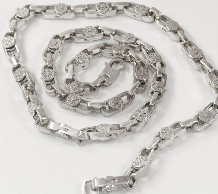

Цепочка Fibo Maxi Silver 6172