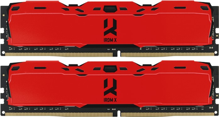 

Оперативная память Goodram DDR4-3000 8192MB PC4-24000 (Kit of 2x4096) IRDM X Red (IR-XR3000D464L16S/8GDC)