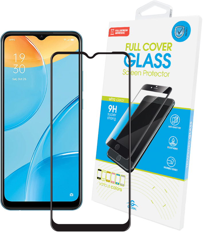 

Защитное стекло Global Full Glue для Oppo A15 Black