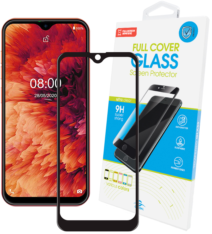 

Защитное стекло Global Full Glue для Ulefone Note 8/Note 8p Black