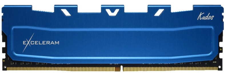 

Оперативная память Exceleram DDR4-3200 8192MB PC4-25600 Blue Kudos (EKBLUE4083222A)