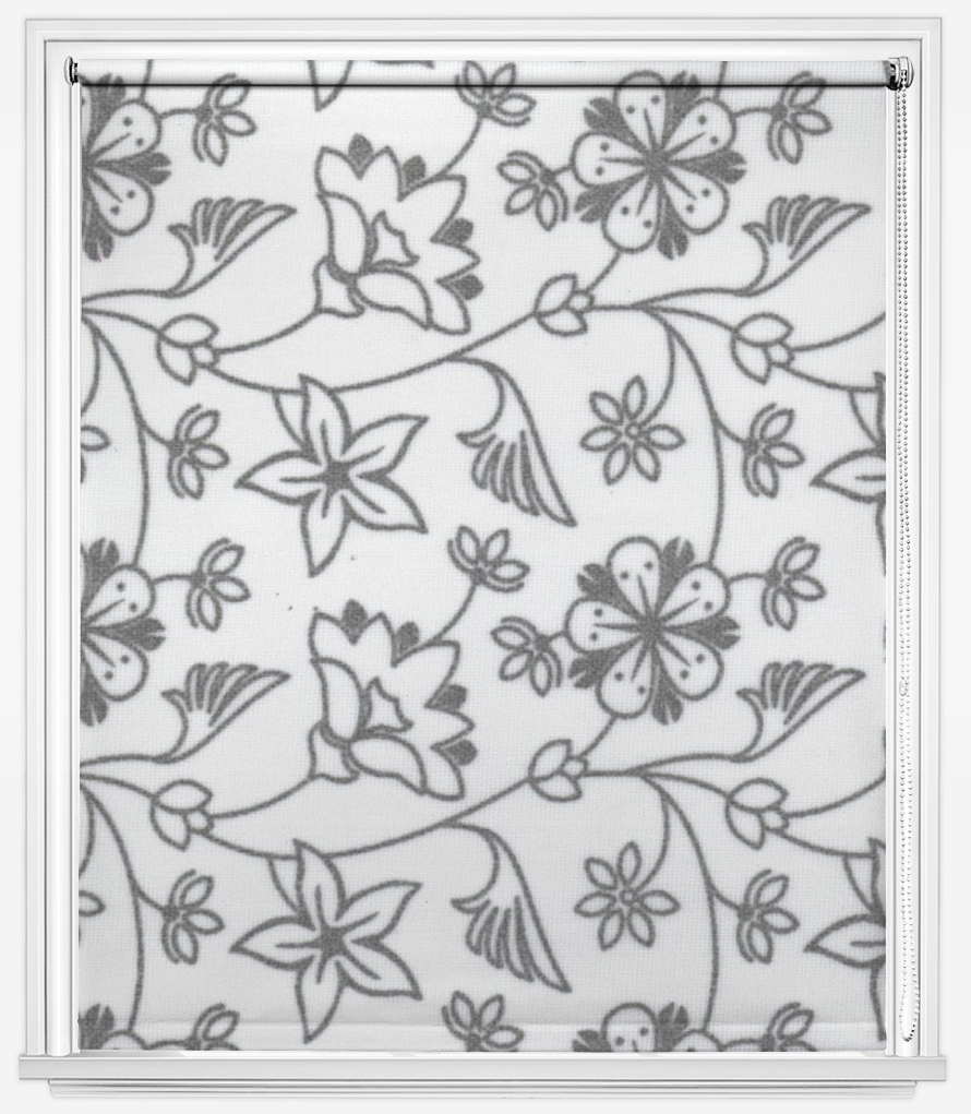 

Тканевые ролеты JST Roller Shades 136 90*150 см белый