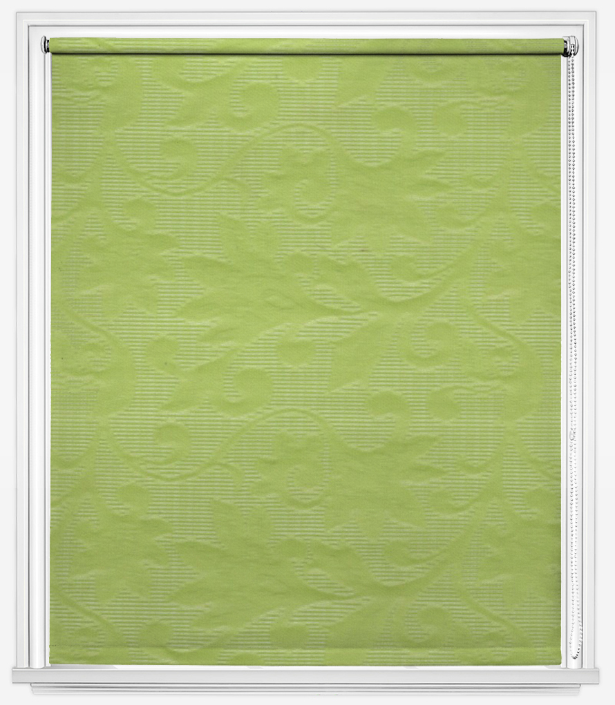 

Тканевые ролеты JST Roller Shades 168 110*200 см салатовый