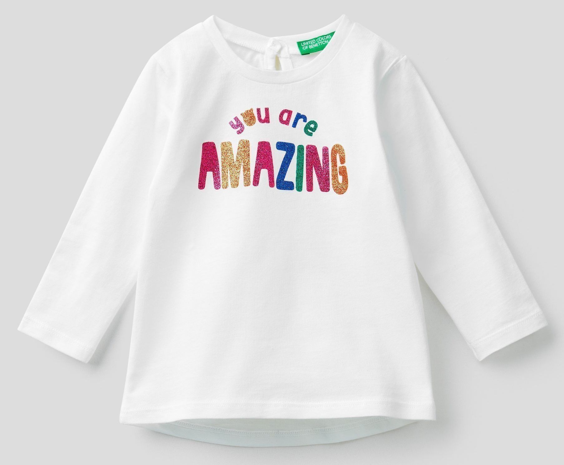 

Футболка с длинными рукавами United Colors of Benetton 3096C155E.P-101 90 см
