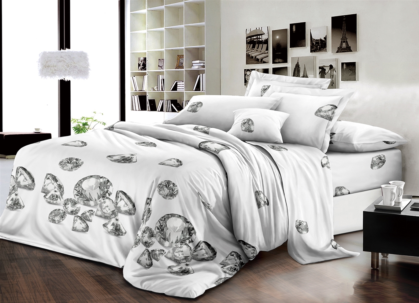 

Пододеяльник MirSon Бязь Premium 17-0128 Diamand 200х220 см