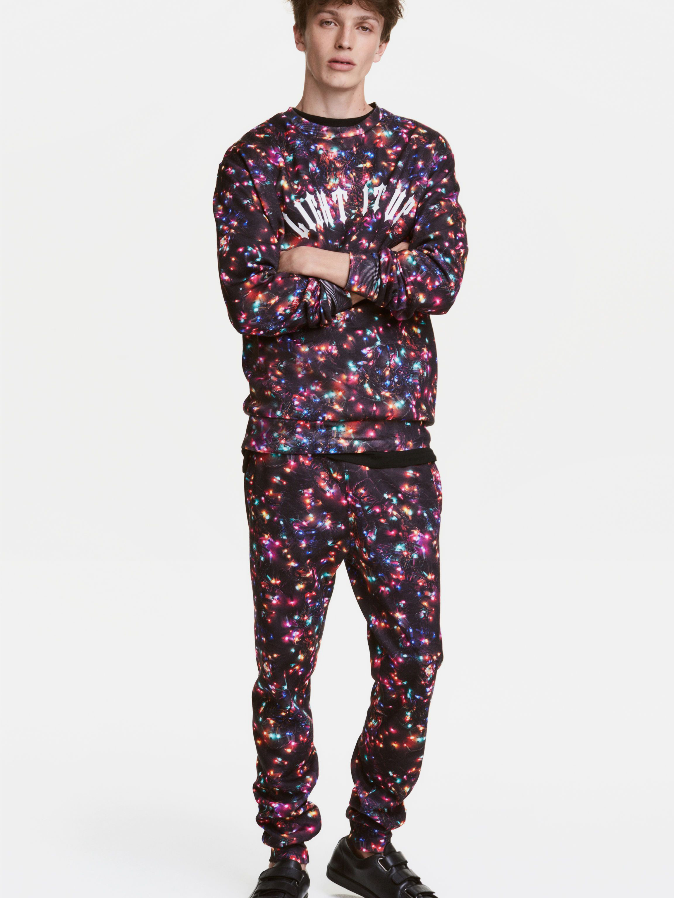 

Брюки H&M 3932154-AAUU XL Черные