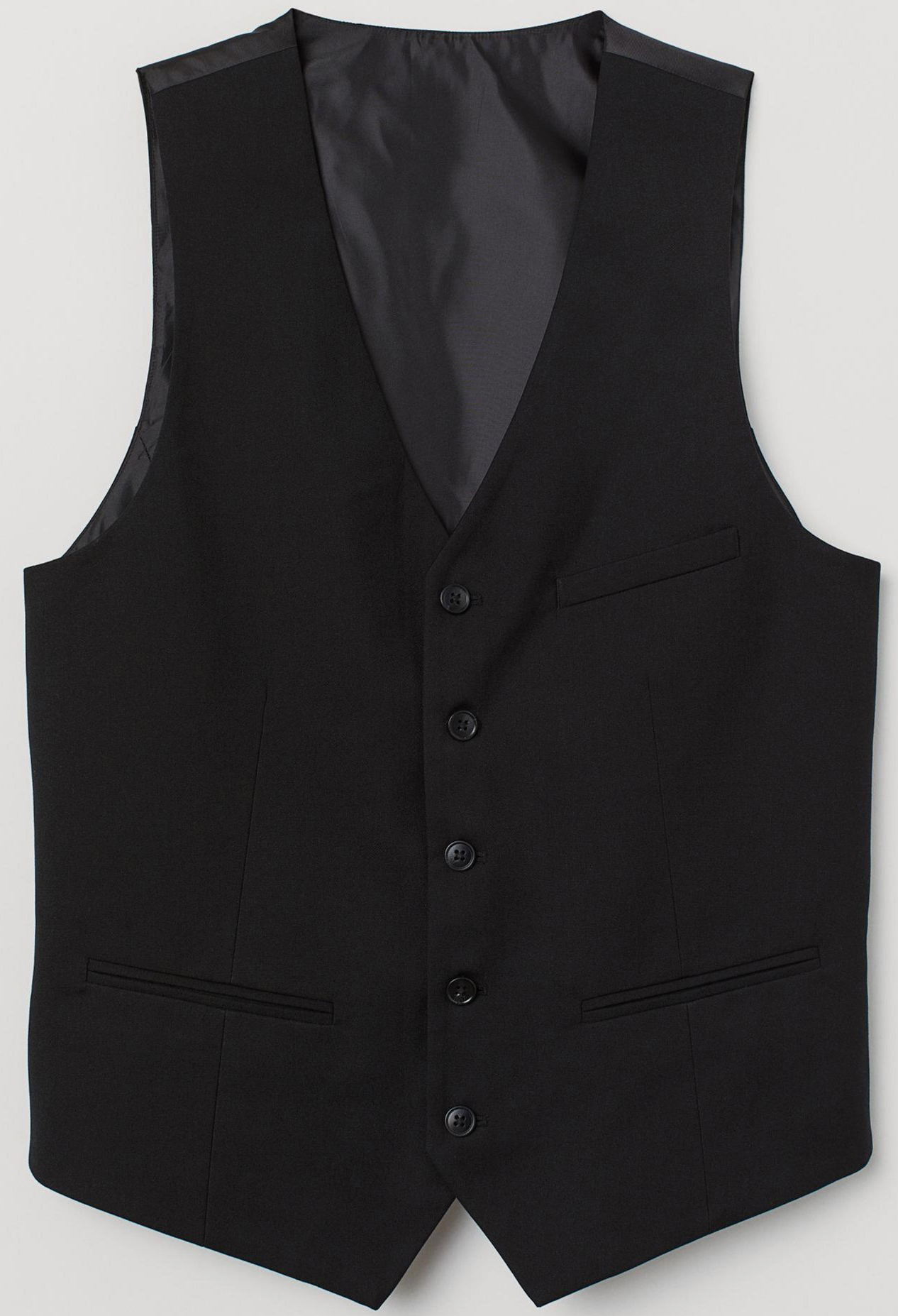 

Жилет H&M 3412425-AAAD 54 Черный