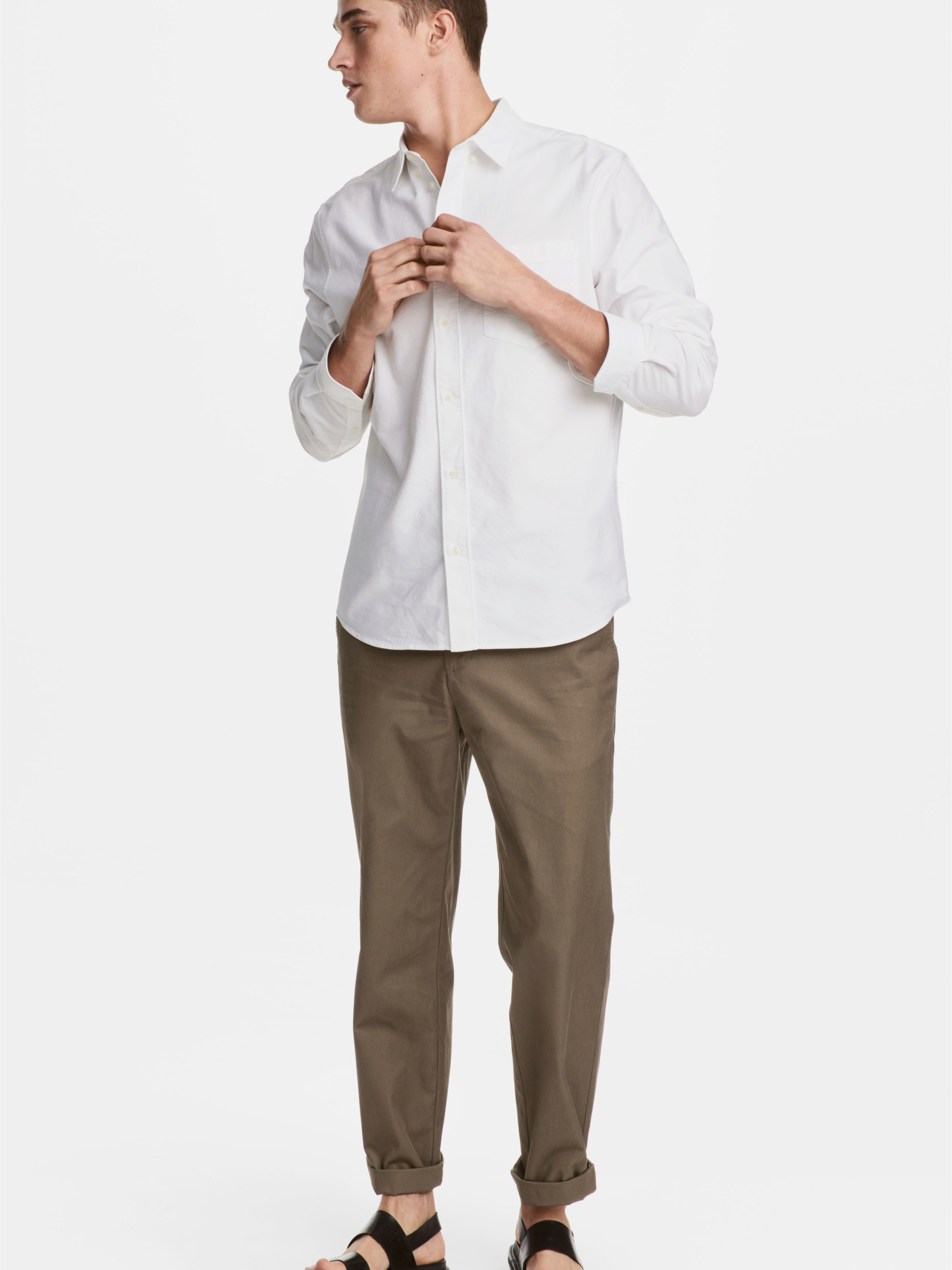

Брюки H&M 5004735-ACYC 54 Хаки