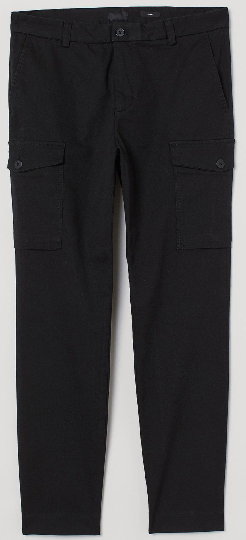 

Брюки H&M 8311930-AAAD 46 Черные