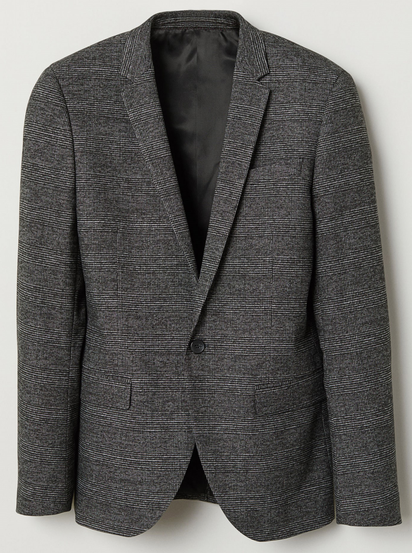 

Пиджак H&M 6494258-AAWL 52 Серый с черным