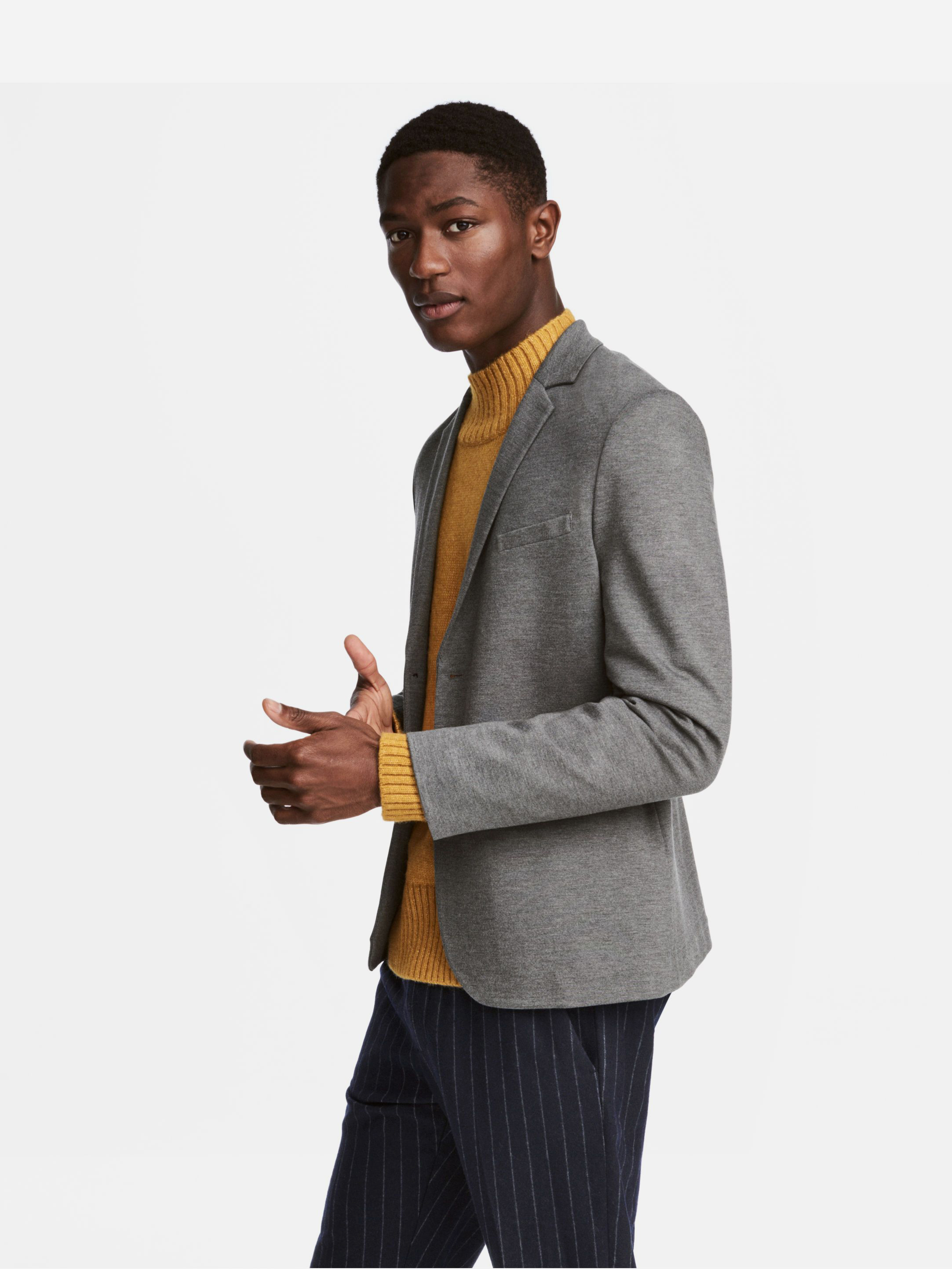 

Пиджак H&M 4973586-ACXW 58 Темно-серый