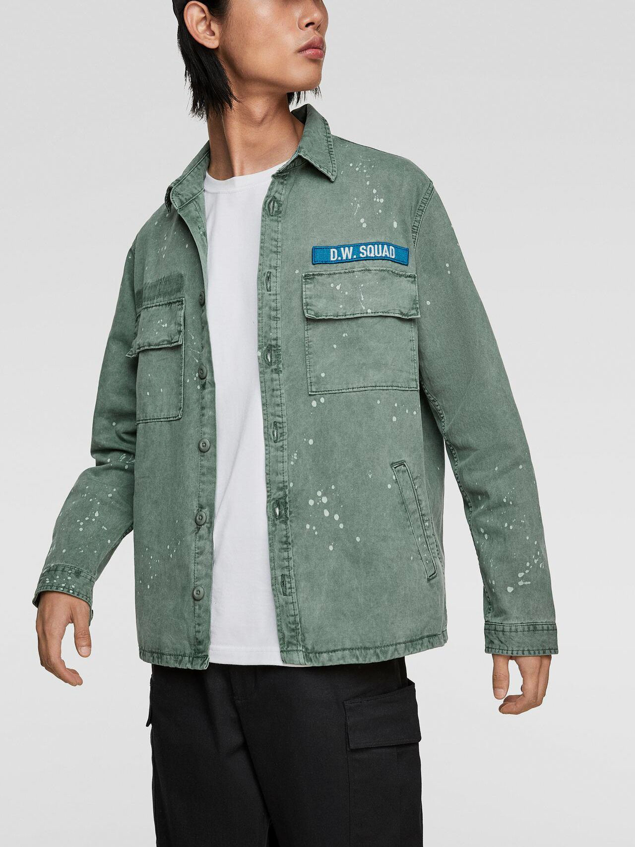 

Джинсовая куртка Zara 8062/312/519-ACVR S Мятная