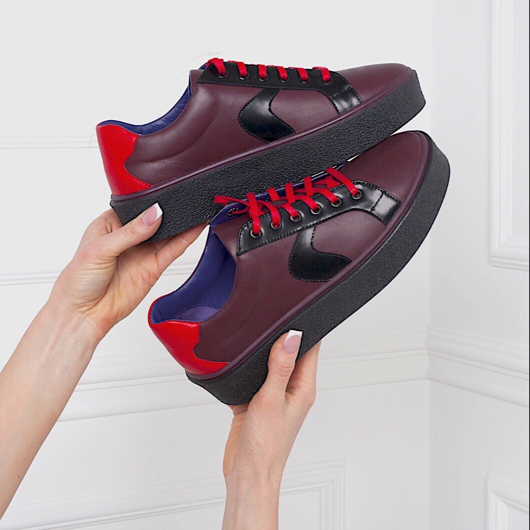 

Женские кеды Dostoevsky shoes Classic 37 (25 см) бордовые (037)