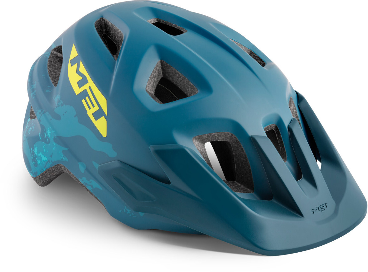

Шлем Met Eldar Petrol Blue Camo U 56-58 см