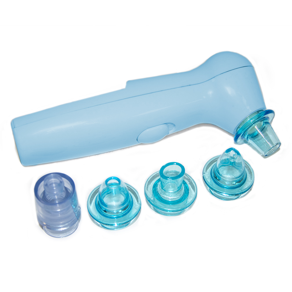 

Електроаспіратор для носа дитячий Sniffing Equipment, 7 насадок (4 - блакитні) (VS7003758)
