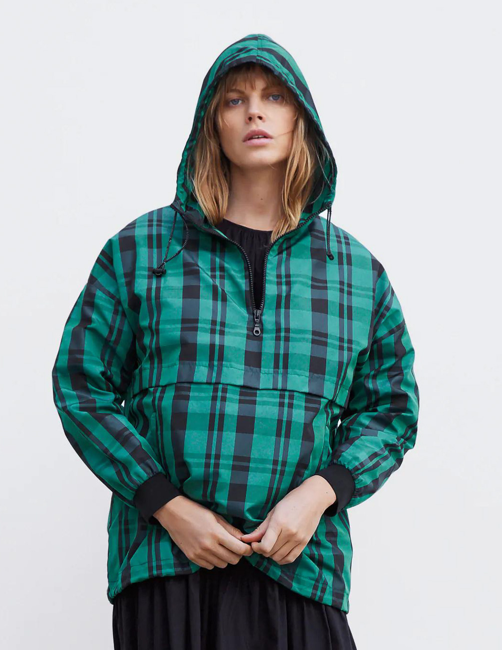 

Ветровка Zara Ж1050310 (1971/222/031) цвет зеленый XS