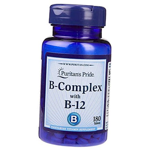 

Витамины группы В, Vitamin B-Complex with B-12, Puritan's Pride 180таб (36367002)