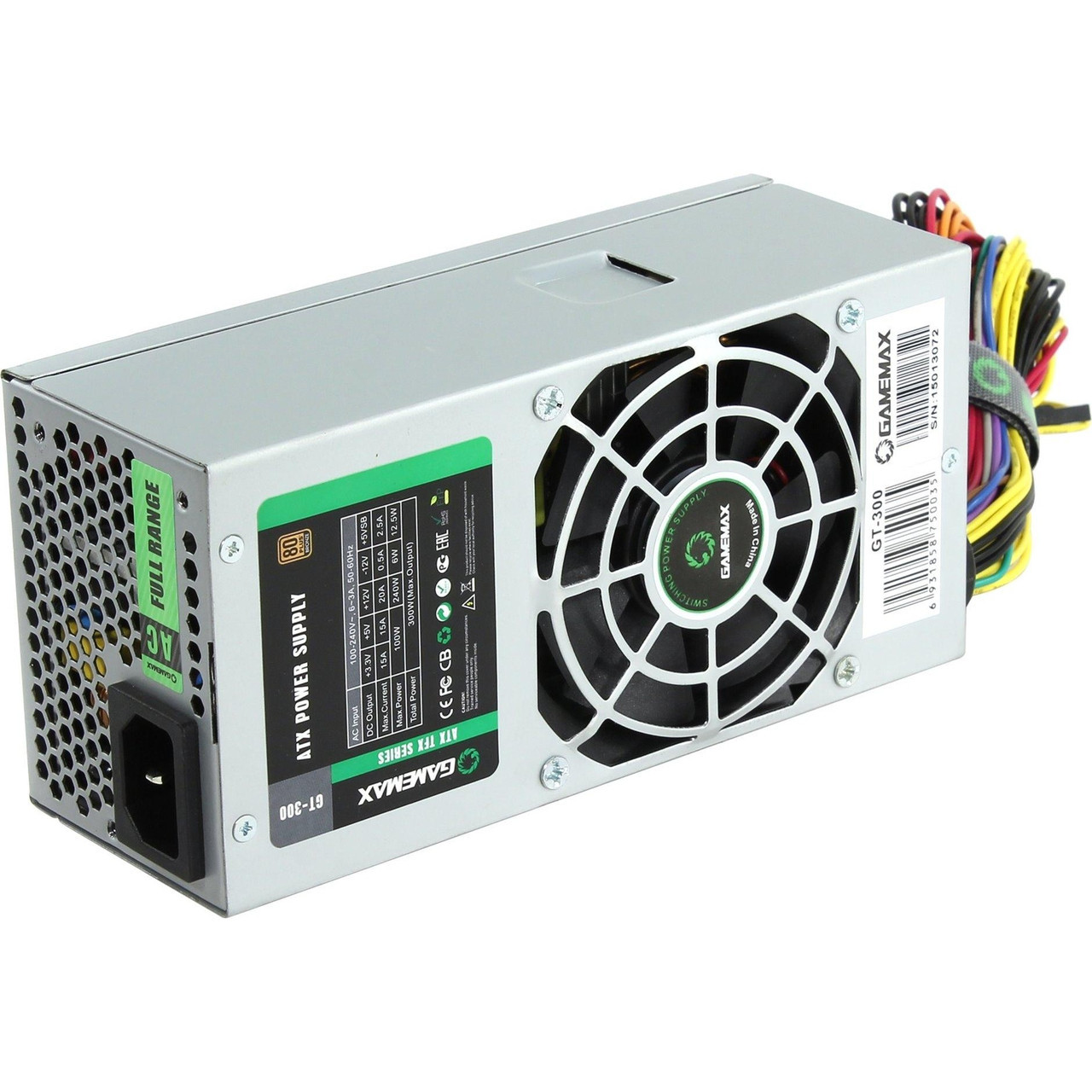 

Блок питания 300W GameMax (GT-300) TFX