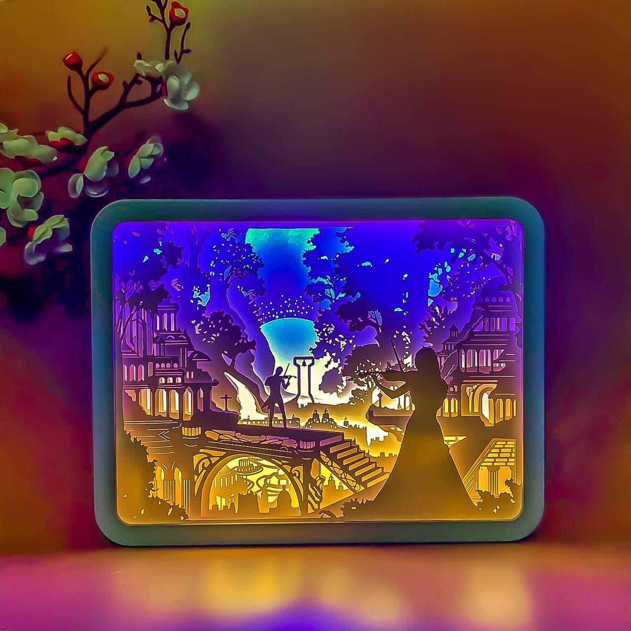 

3D настольная картина-ночник "Музыка любви" 3DTOYSLAMP