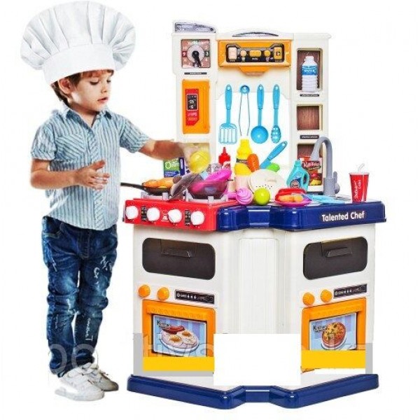 

Кухня игровая Talented Chef кухня детская с водой холодным паром световые и звуковые эффекты на 60 предметов 922-111