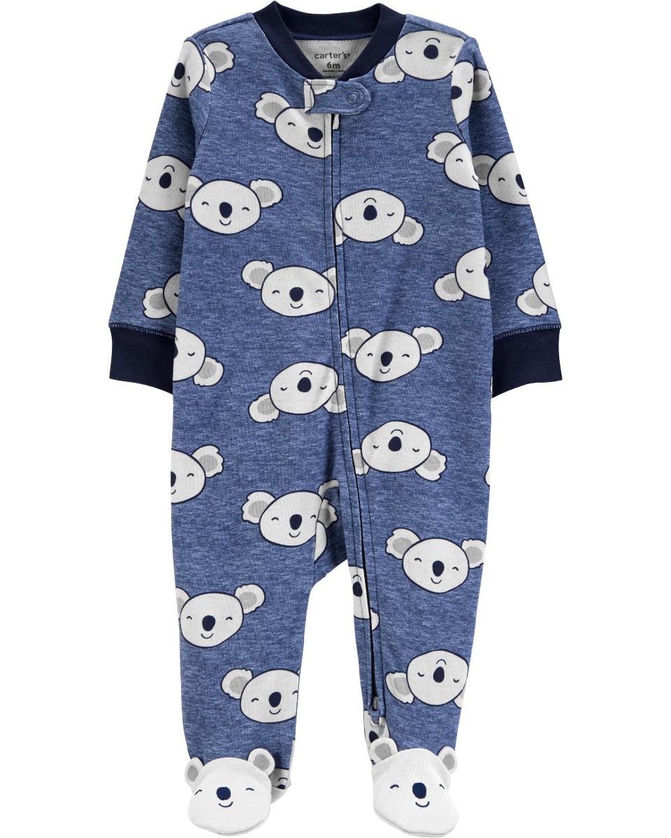 

Человечек Carters Koala 2-Way Zip Cotton Sleep & Play 67-72 см (размер 9М)