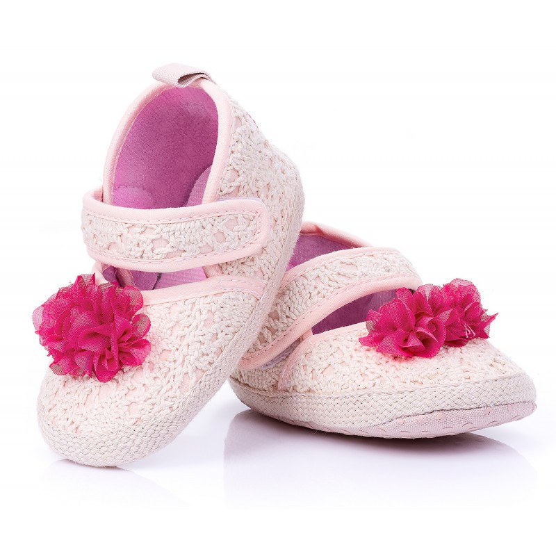 

Пінетки тапки Little star ATTRACTIVE (001 ecru) р.22-24