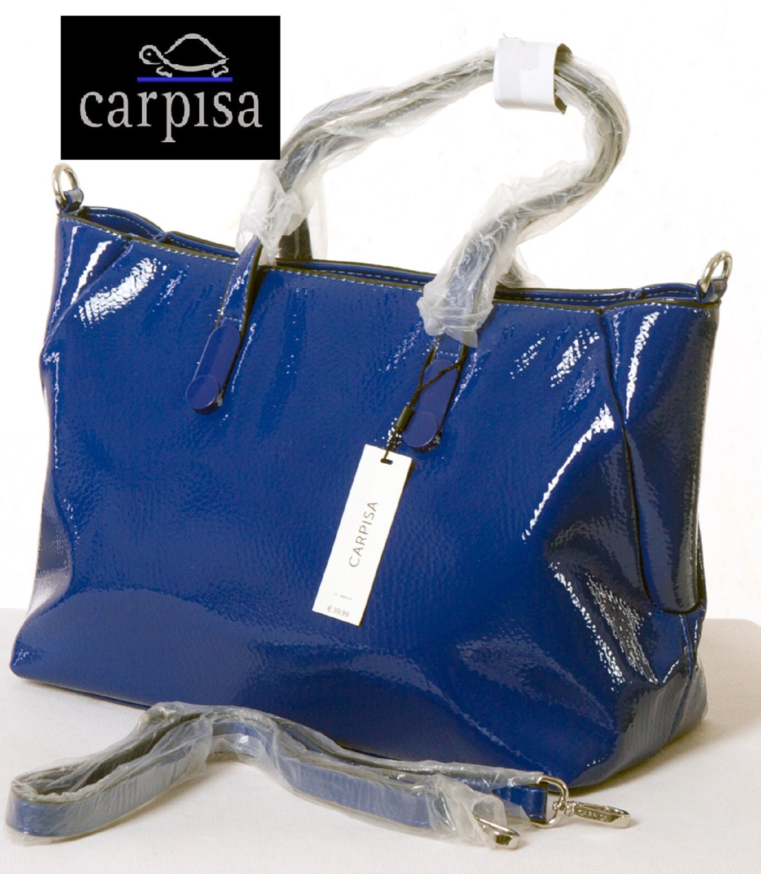 

Элегантная женская сумка Carpisa 110202 34Х25Х15 cm синяя