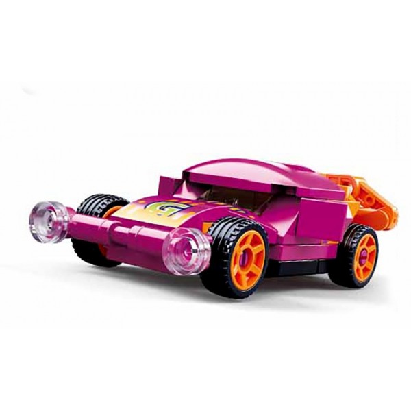 

Детский игровой конструктор SLUBAN Racing Cars машина для мальчиков фиолетовый