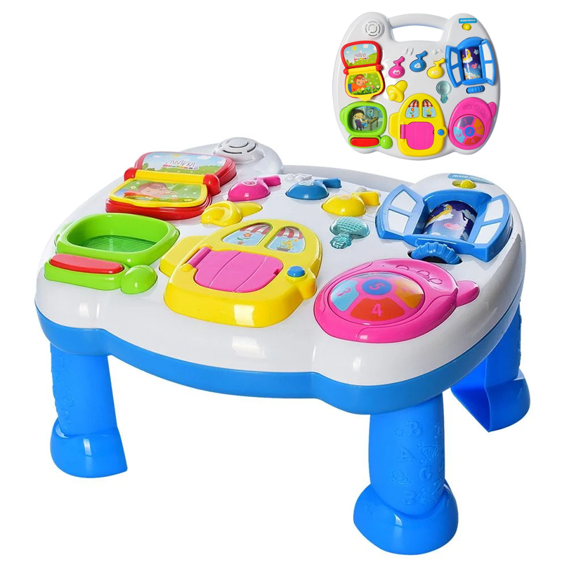 

Игровой столик для детей Good Toys Музыкальная развивающая детская игрушка Украинская озвучка (0021)