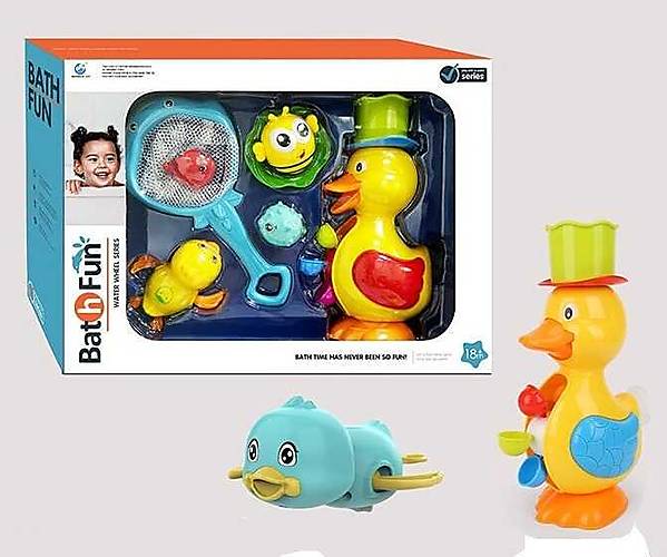 

Игра для ванной "Утка с утенком" с набором JIA YU TOY (9608)
