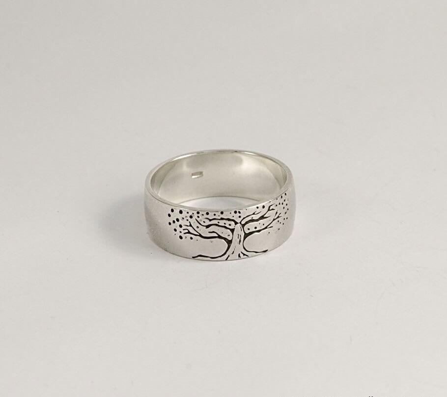 

Кольцо дерево Maxi Silver 7456 SE, размер 17