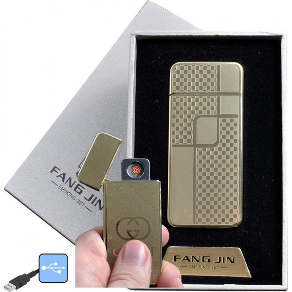 

USB зажигалка в подарочной упаковке "Fang Jin" (спираль накаливания) №4796С-5