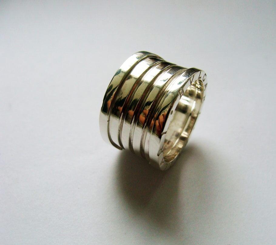 

Кольцо широкое Maxi Silver 5736 SE, размер 16