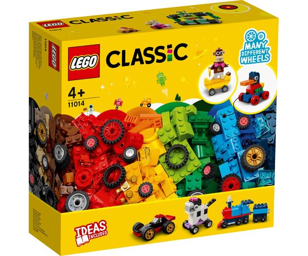 

Конструктор LEGO Сlassic Кубики и колеса (11014)