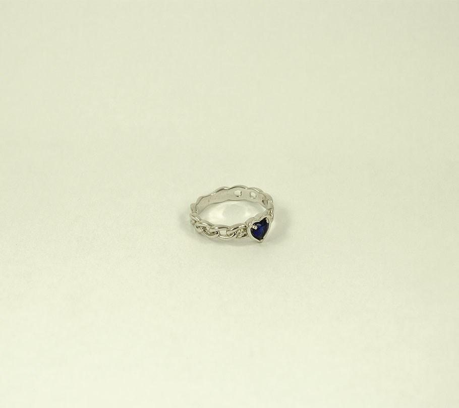 

Кольцо сердечко Maxi Silver 8380 SE, размер 19.5