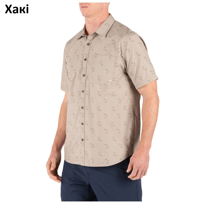 

Рубашка 5.11 LIFE'S A BREACH SHORT SLEEVE SHIRT 71385 X-Large, Хакі