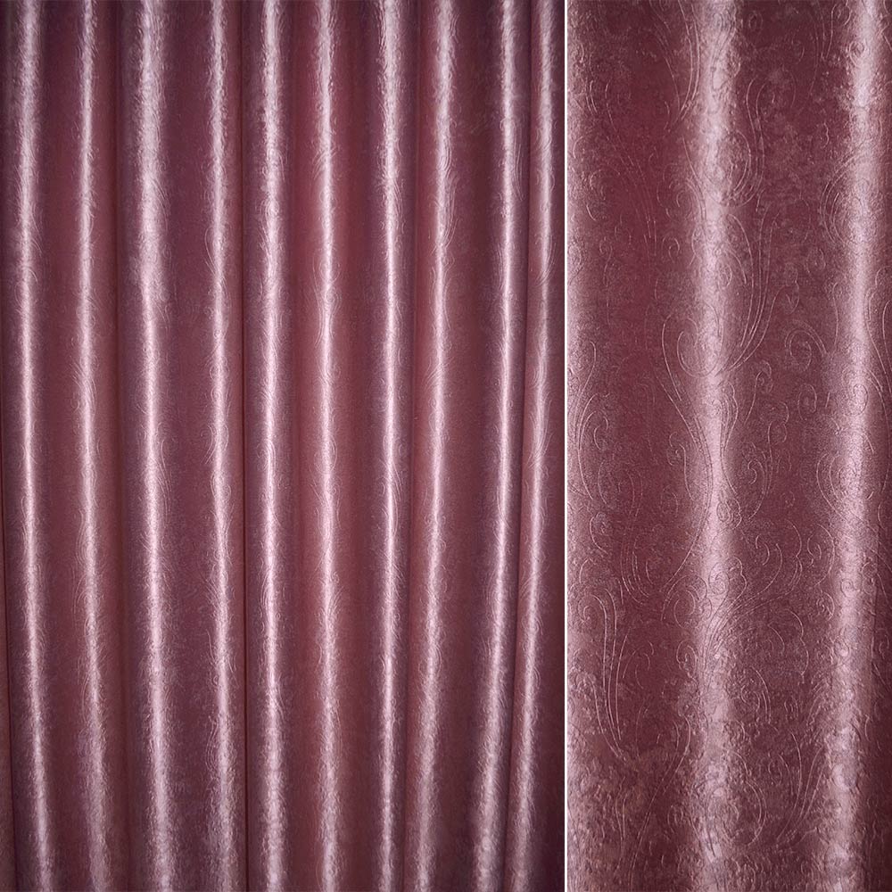 

Софт блэкаут тиснение крупные завитки сиренево-розовый, ш.280 (32122.004)