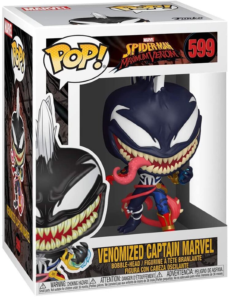 

POP! Bobble: Marvel Venom Captain Marvel