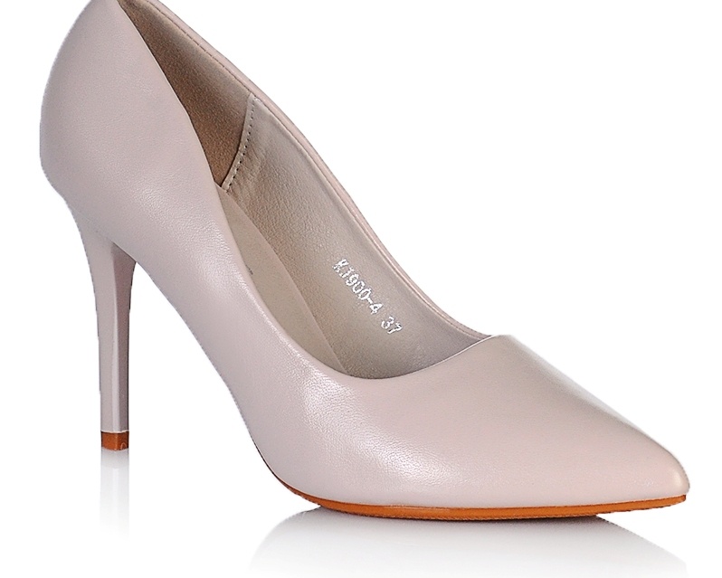 

Туфли на каблуке QQ shoes KJ900-4BE 37 бежевый