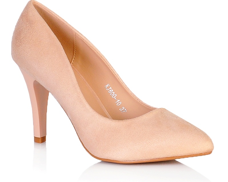 

Туфли на каблуке QQ shoes KJ600-10BE 36 бежевый