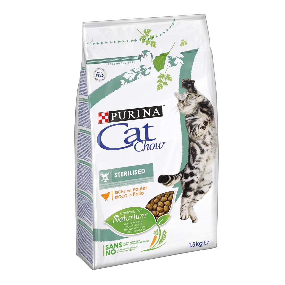 

Сухой корм для кошек Cat Chow Special Care Sterilized для стерилизованных кошек 1,5кг
