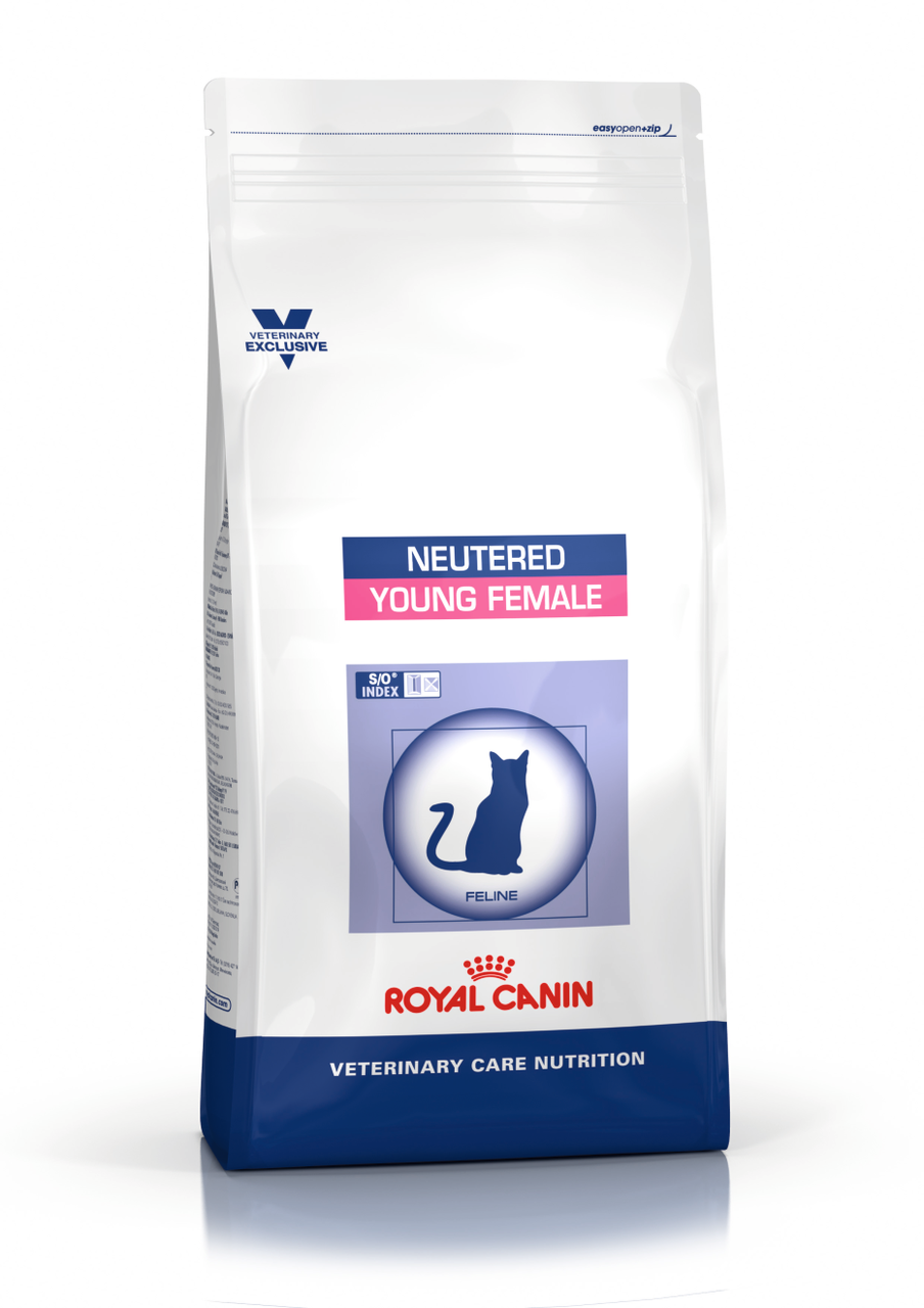 

Сухой корм для кошек Royal Canin NEUTERED YOUNG FEMALE для стерилизованных кошек 1,5кг