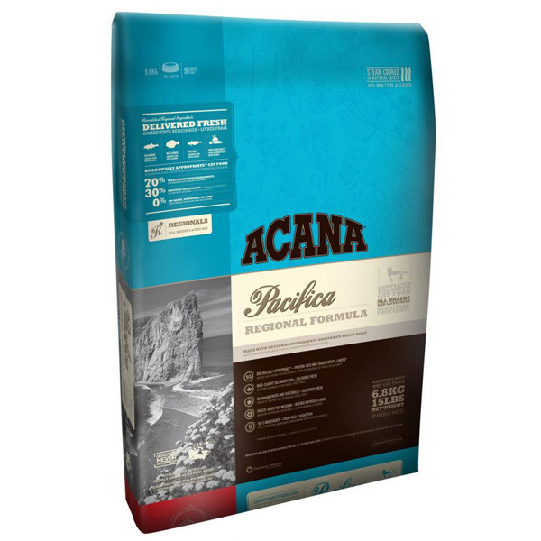 

Сухой корм для кошек ACANA Pacifica Cat с селедью 5,4кг