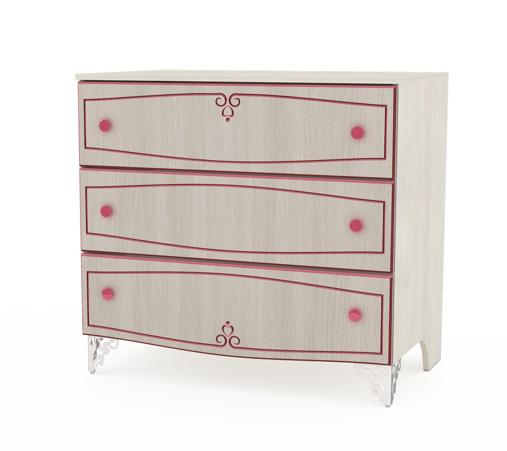 

Комод №1 Континент Ева дуб шамони светлый + дуб ценомон