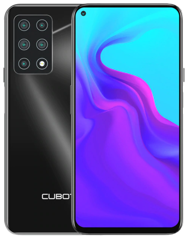 

Cubot X30 8/128 Gb black, 6.4", Helio P60, 3G, 4G, NFC