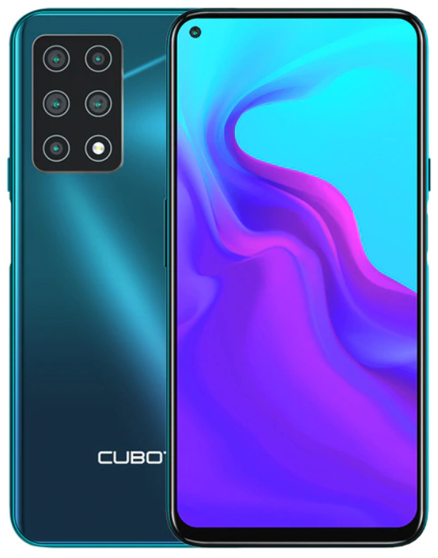 

Cubot X30 8/128 Gb gradient green, 6.4", Helio P60, 3G, 4G, NFC