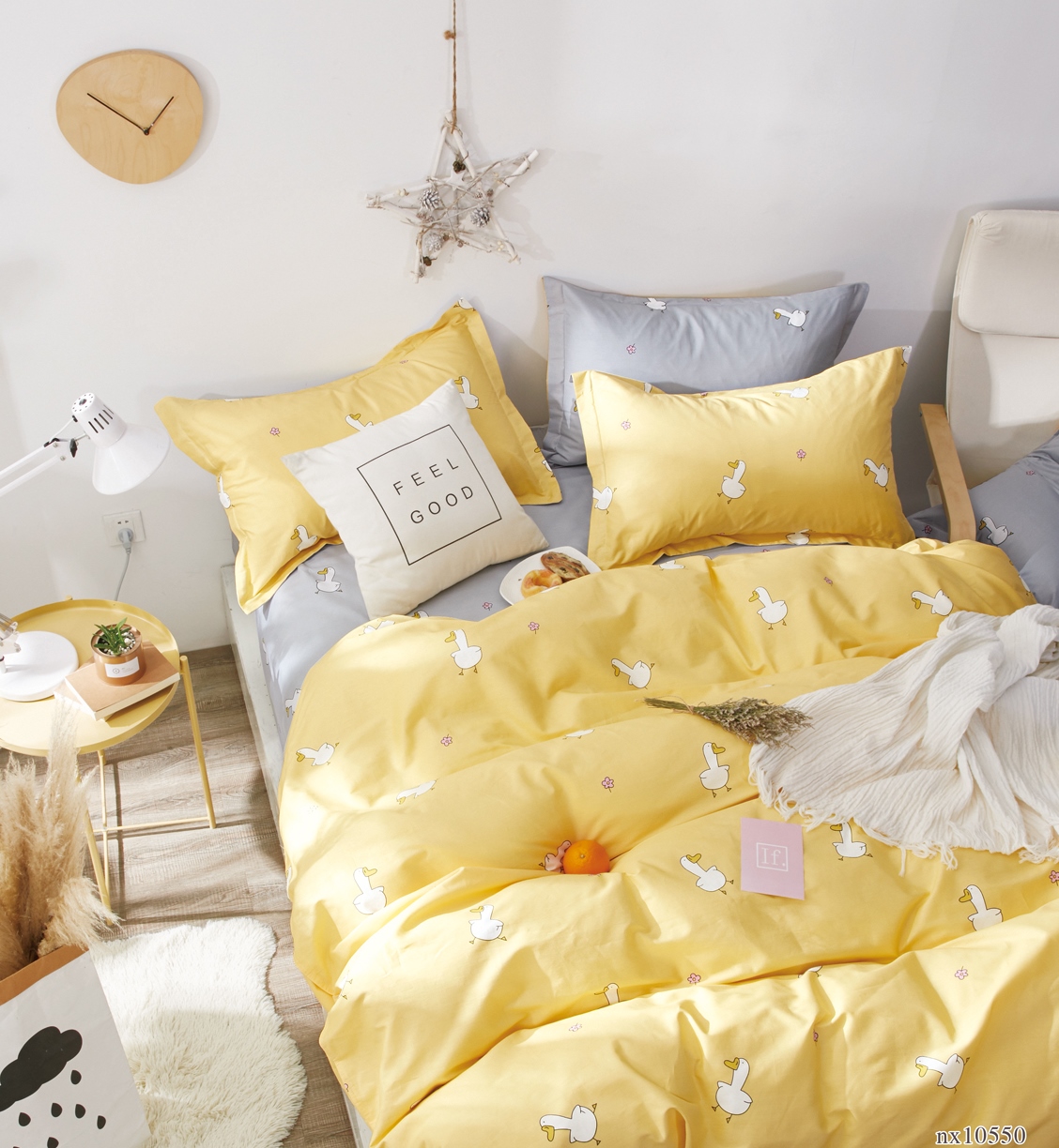 

Комплект постельного белья Zastelli Бязь Goose 145x210x2