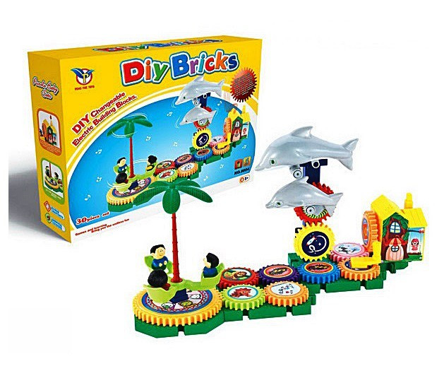

Конструктор "Шестеренки" Toy Kingdom 37 деталей 9500